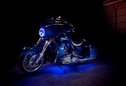 Oracle Harley Street Glide 06-15 LED Halo Kit - ColorSHIFT