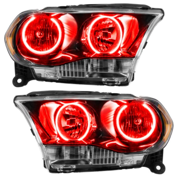 Oracle 11-13 Dodge Durango SMD HL Halogen - Black - Red - 7102-003
