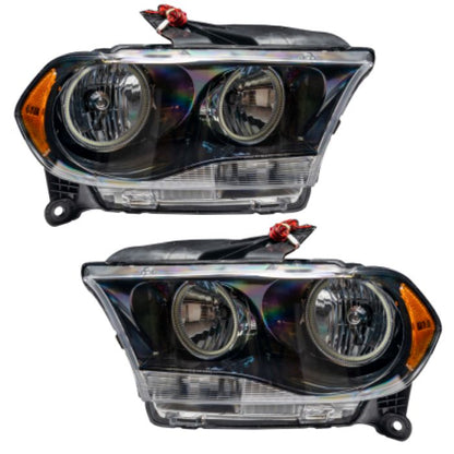 Oracle 11-13 Dodge Durango SMD HL Halogen - Black - Red - 7102-003