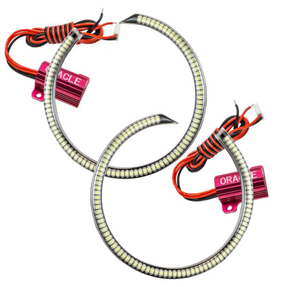 Oracle 1334-001 Ford Mustang 10-13 WP LED Fog Halo Kit (Grille Style) - White