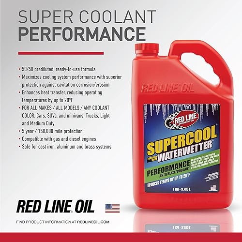 Red Line 81215 SuperCool Performance – 1 Gallon Red Line