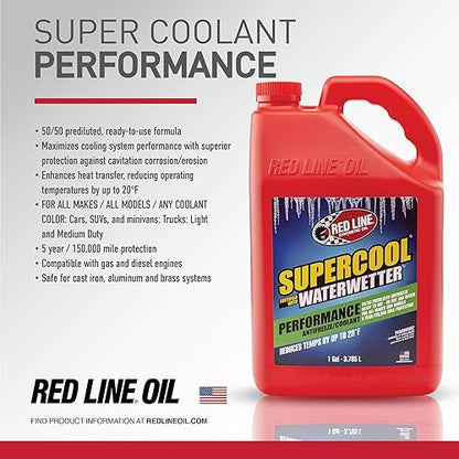 Red Line 81215 SuperCool Performance – 1 Gallon Red Line