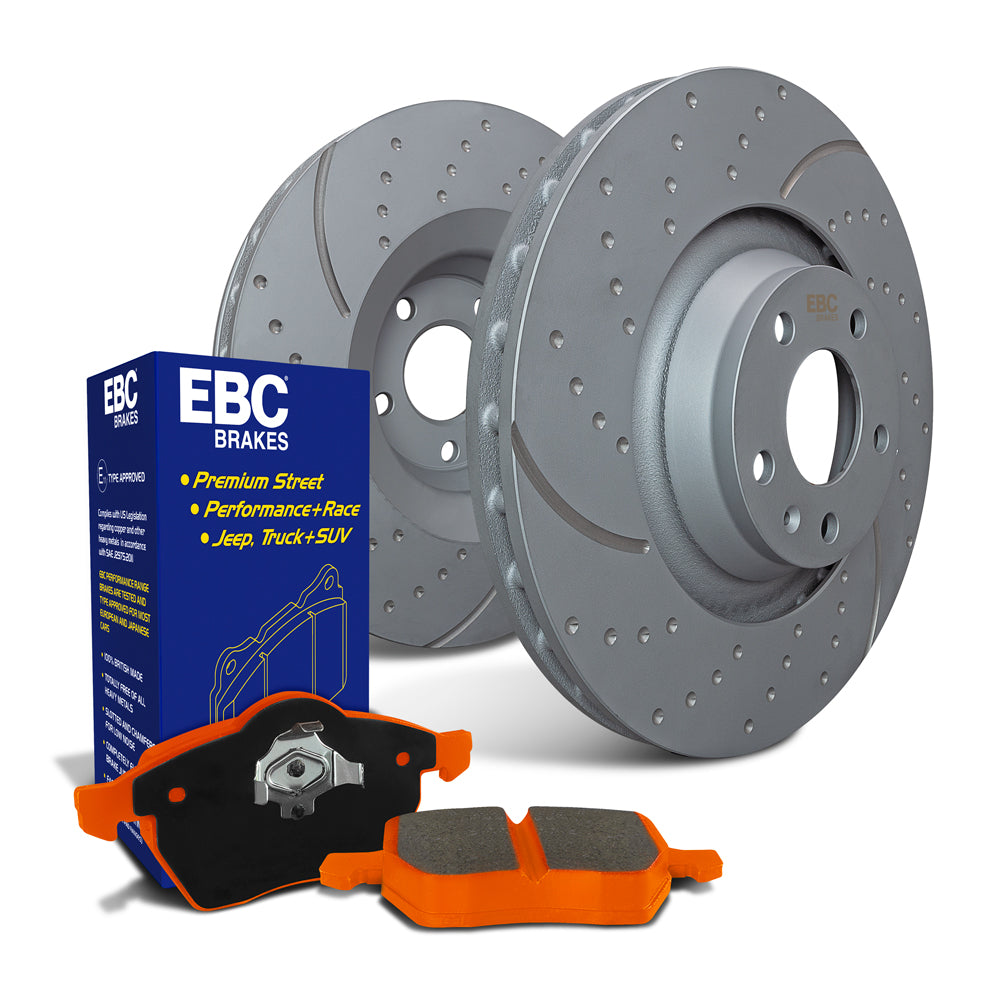 EBC S8 Kits Orangestuff Pads and GD Rotors