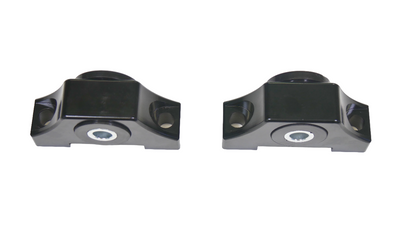 Precision Works Billet Engine Torque Mounts Black Edition - Honda B-Series B18 B20 B16 PrivateLabelMfg