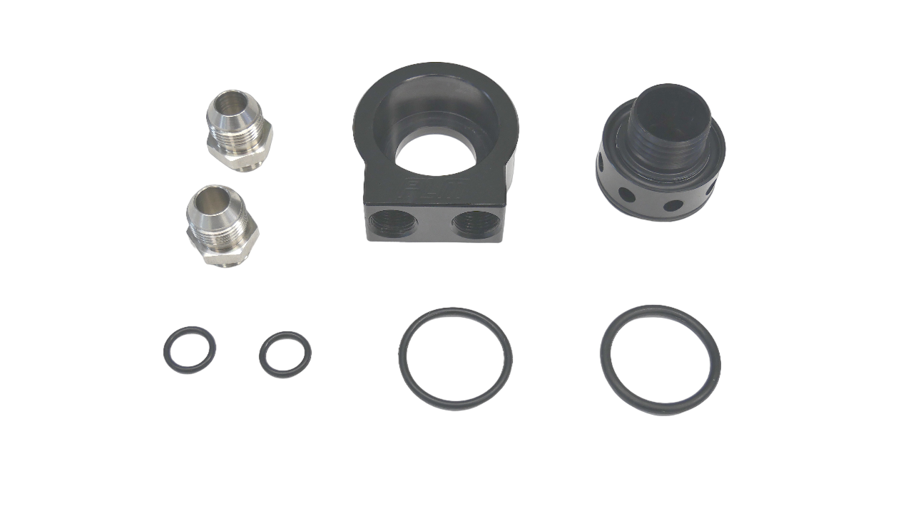 Precision Works Vented Oil Cap & Fittings For Honda & Nissan V2 PrivateLabelMfg