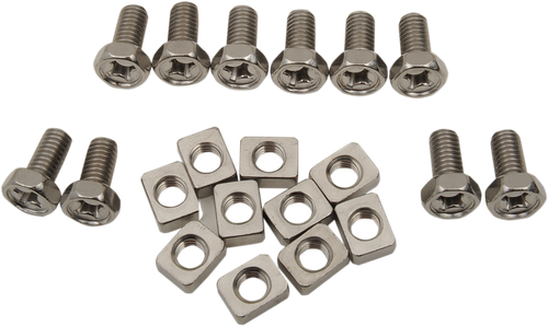 Yuasa 12mm Nut & Bolt Set (5 pack) Battery Accessory - PACK479100