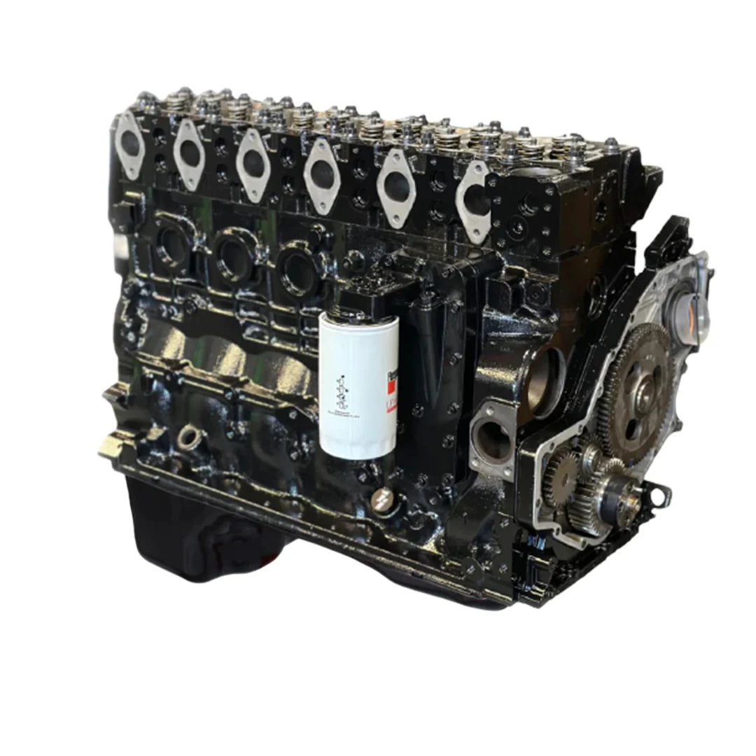 Industrial Injection 03-04 Dodge Cummins 5.9L Common Rail Stock Long Block Engine w/ARP Head Studs