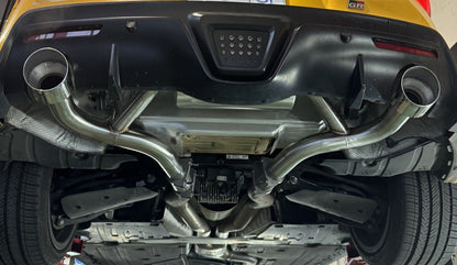 PLM Toyota Supra GR A90 Muffler Delete Axle Back Exhaust PrivateLabelMfg