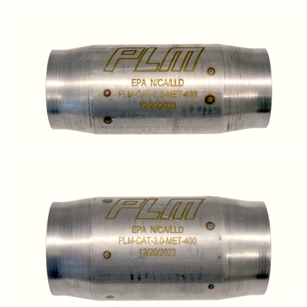 PLM High Flow Performance 400 Cell EPA Metallic Catalytic Converter PrivateLabelMfg