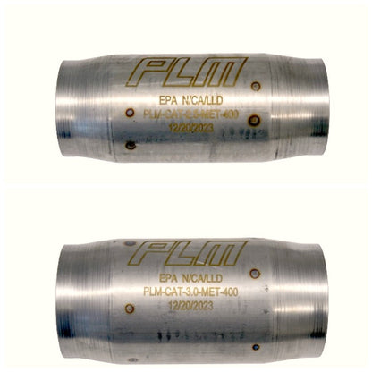 PLM High Flow Performance 400 Cell EPA Metallic Catalytic Converter PrivateLabelMfg