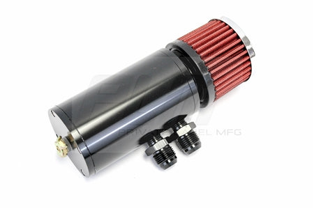 PLM Power Driven Universal Oil Catch Can Breather Tank PrivateLabelMfg