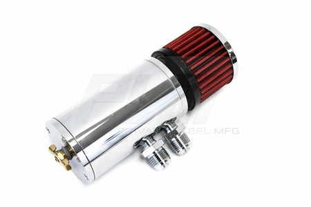 PLM Power Driven Universal Oil Catch Can Breather Tank PrivateLabelMfg
