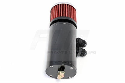 PLM Power Driven Universal Oil Catch Can Breather Tank PrivateLabelMfg