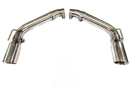 PLM Axle Back Exhaust Muffler Delete - Chevy Camaro V8 2010 - 2015 Stainless Steel PrivateLabelMfg