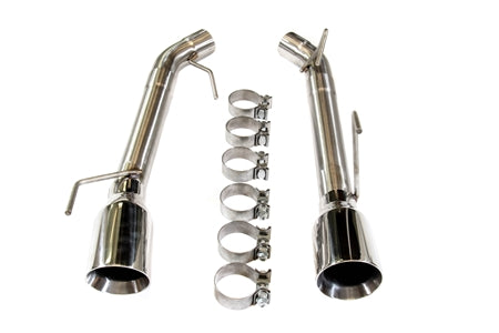 PLM 2.5" Dual Axle Back Exhaust Pipe Kit Mustang 05-10 V8 GT GT500 PrivateLabelMfg