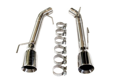 PLM 2.5" Dual Axle Back Exhaust Pipe Kit Mustang 05-10 V8 GT GT500 PrivateLabelMfg