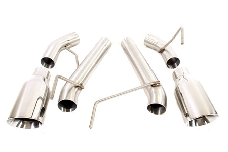 PLM 2.5" Dual Axle Back Exhaust Pipe Kit Mustang 05-10 V8 GT GT500 PrivateLabelMfg