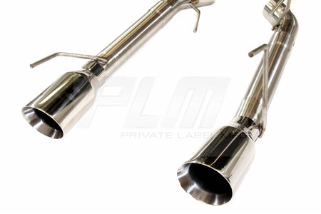 PLM 2.5" Dual Axle Back Exhaust Pipe Kit Mustang 05-10 V8 GT GT500 PrivateLabelMfg