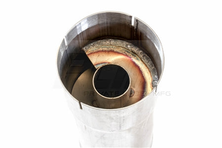 PLM Twister Race Diesel 5" Muffler Resonator - Stainless Steel PrivateLabelMfg