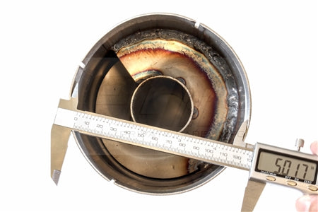 PLM Twister Race Diesel 5" Muffler Resonator - Stainless Steel PrivateLabelMfg