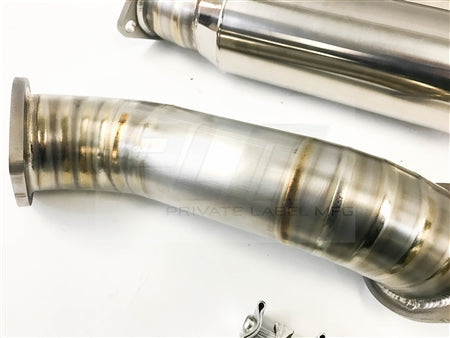 PLM Power Driven Titanium Exhaust - Evo X 08-15 V2 Mitsubishi Lancer Evolution X PrivateLabelMfg