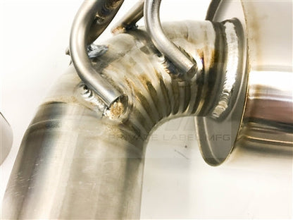 PLM Power Driven Titanium Exhaust - Evo X 08-15 V2 Mitsubishi Lancer Evolution X PrivateLabelMfg