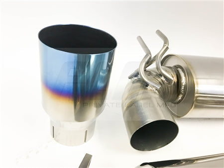 PLM Power Driven Titanium Exhaust - Evo X 08-15 V2 Mitsubishi Lancer Evolution X PrivateLabelMfg
