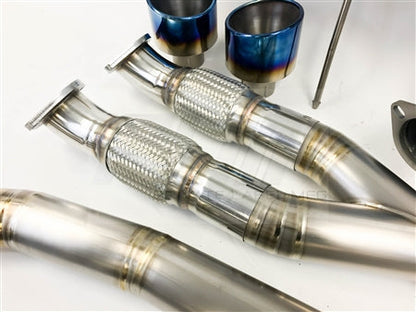 PLM Power Driven Titanium Exhaust V2 Nissan GT-R R35 GTR PrivateLabelMfg