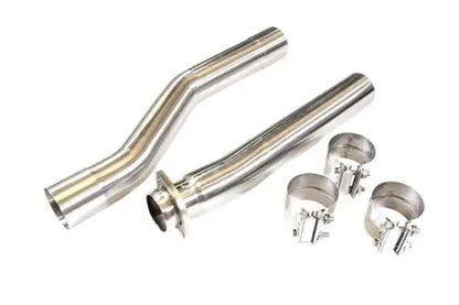 PLM 03-07 Ford 6.0 PowerStroke F250 / F350 Muffler Delete Pipe - PLM-D-FD-MD-6.0