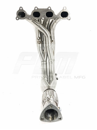 PLM Power Driven H-Series H22 F20B Tri-Y V2 Header Flex Pipe PrivateLabelMfg
