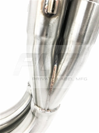 PLM Power Driven H-Series H22 F20B Tri-Y V2 Header Flex Pipe PrivateLabelMfg