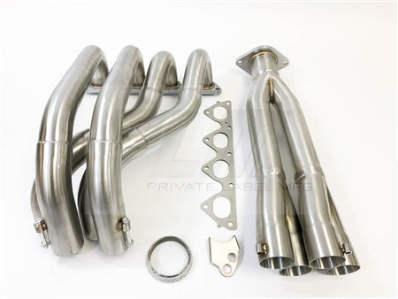 PLM Power Driven B-Series Big Tube Tri-Y Header for Civic EG EK and Integra DC2 what is included hardware, pipes, gaskets