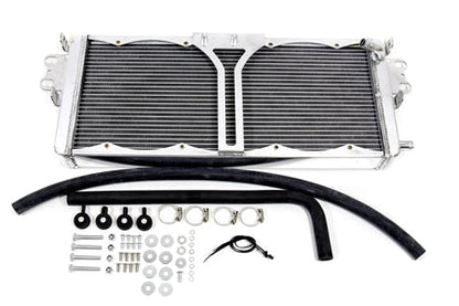 PLM Shelby GT500 Heat Exchanger with SPAL Fans & Wiring Harness PrivateLabelMfg