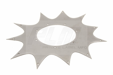 PLM Exhaust Trim Shield - Star Shape PrivateLabelMfg