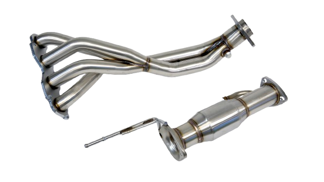 PLM K-Series K24 K20 FG Header V2 with Bolt-On Catalytic Converter PrivateLabelMfg