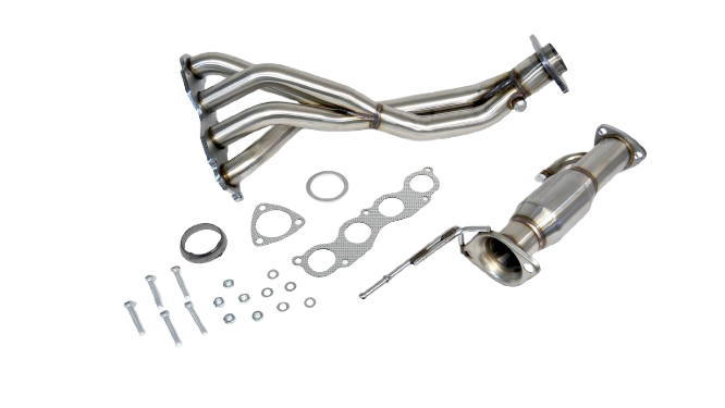 PLM K-Series K24 K20 FG Header V2 with Bolt-On Catalytic Converter PrivateLabelMfg