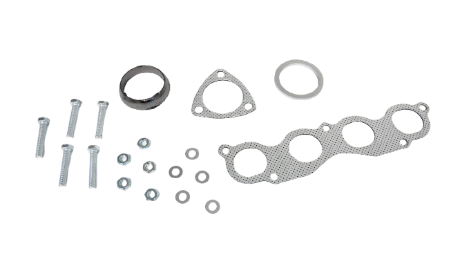 PLM K-Series K24 K20 FG Header V2 with Bolt-On Catalytic Converter PrivateLabelMfg