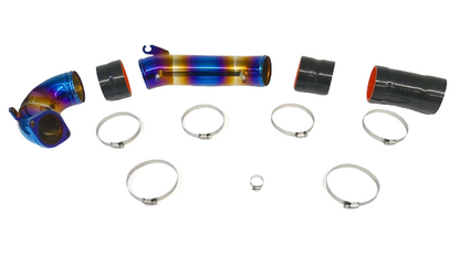 PLM Turbo Inlet Pipe Kit Stainless Burnt Blue - 2023+ FL5 Civic Type R PrivateLabelMfg
