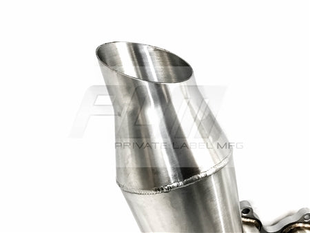 PLM Power Driven H-Series Hood Exit Race Header 4-1 Megaphone H22 F20B H22A PrivateLabelMfg