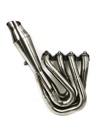 PLM Power Driven H-Series Hood Exit Race Header 4-1 Megaphone H22 F20B H22A PrivateLabelMfg