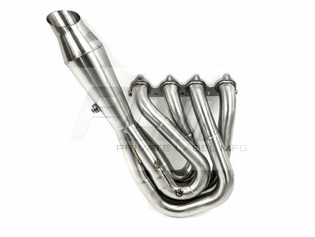 PLM Power Driven H-Series Hood Exit Race Header 4-1 Megaphone H22 F20B H22A PrivateLabelMfg