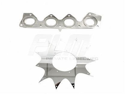 PLM Power Driven H-Series Hood Exit Race Header 4-1 Megaphone H22 F20B H22A PrivateLabelMfg