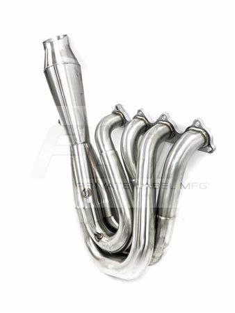 PLM Power Driven H-Series Hood Exit Race Header 4-1 Megaphone H22 F20B H22A PrivateLabelMfg