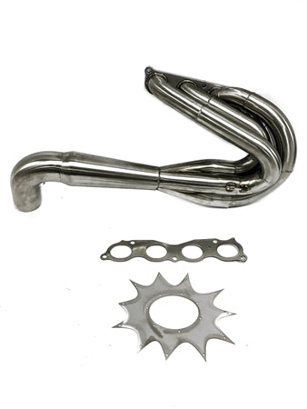 PLM Power Driven K-Series Hood Exit Race Header (4-1 Megaphone) Non-Lean PrivateLabelMfg