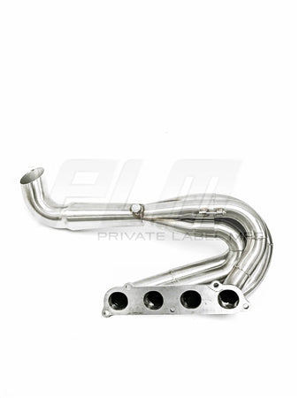 PLM Power Driven K-Series Hood Exit Race Header (4-1 Megaphone) Non-Lean PrivateLabelMfg