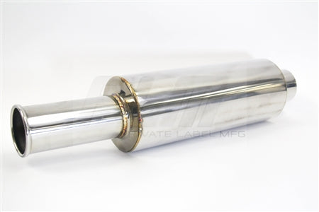 PLM Power Driven Universal Rolled Tip Muffler PrivateLabelMfg