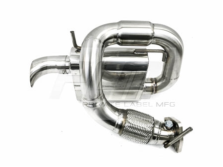PLM Power Driven Polaris Slingshot Exhaust with Adjustable Silencers PrivateLabelMfg