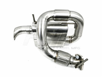 PLM Power Driven Polaris Slingshot Exhaust with Adjustable Silencers PrivateLabelMfg