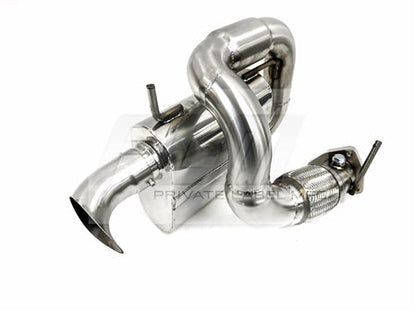 PLM Power Driven Polaris Slingshot Exhaust with Adjustable Silencers PrivateLabelMfg