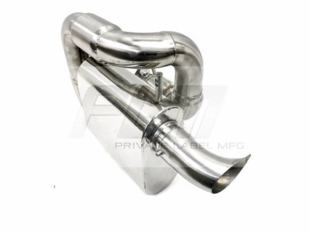 PLM Power Driven Polaris Slingshot Exhaust with Adjustable Silencers PrivateLabelMfg